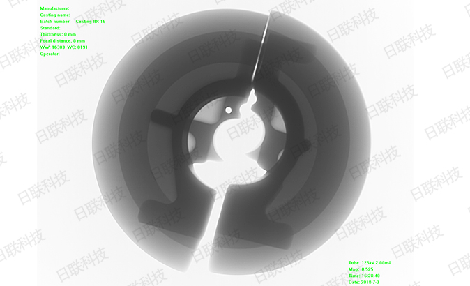 日聯(lián)X光機(jī)檢測圖片